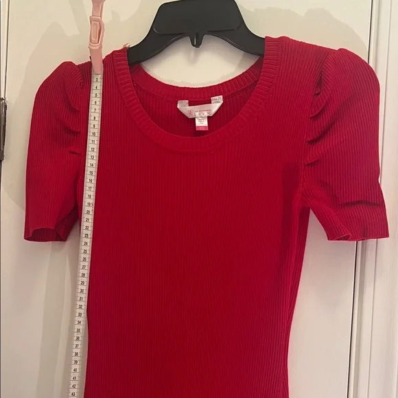 Elegant bright Red Dress - Picture 7 of 8